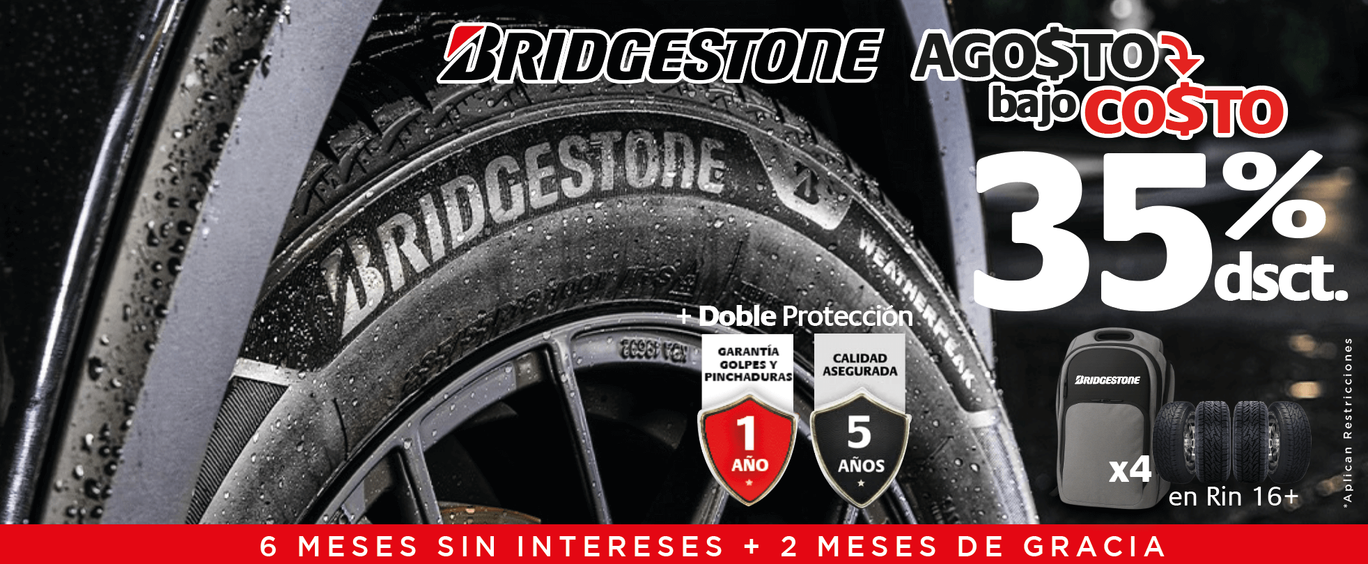 AGOSTO BRIDGESTONE